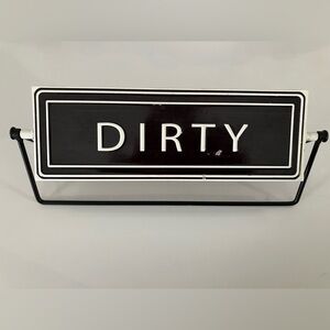 Metal Kitchen Countertop Sign